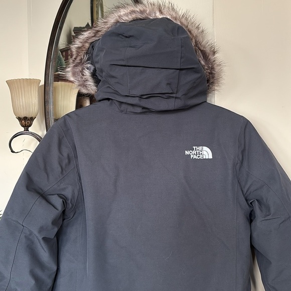 Brand New The North Face Arctic Premium Parka Relaxed Fit Faux Fur Hooded Jacket - Picture 7 of 16